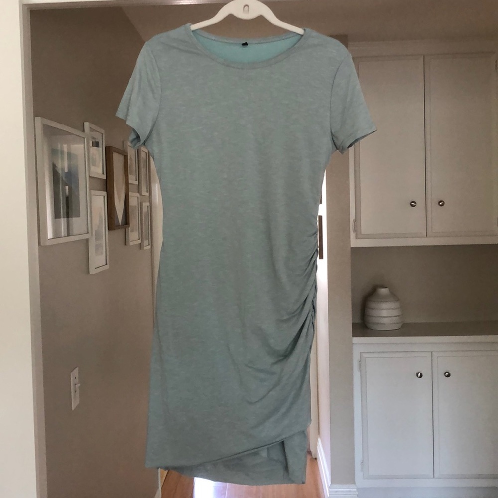 Teal dress